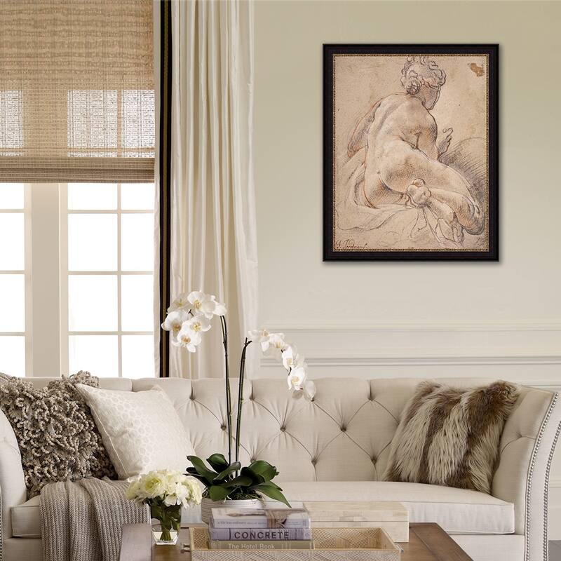 Study for the Nymph Adrastea by Jacob Jordaens Giclee Print Oil